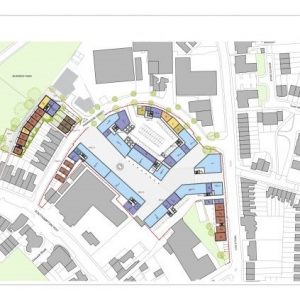 masterplan of buildings